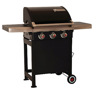 Landmann Rexon 3 Burner BBQ, Black